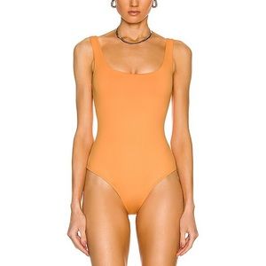 NWT- ALIX NYC Mott Tank Bodysuit in Orange